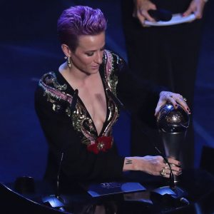 Megan Rapinoe delivers powerful speech after winning the Best FIFA Women's player of the year award