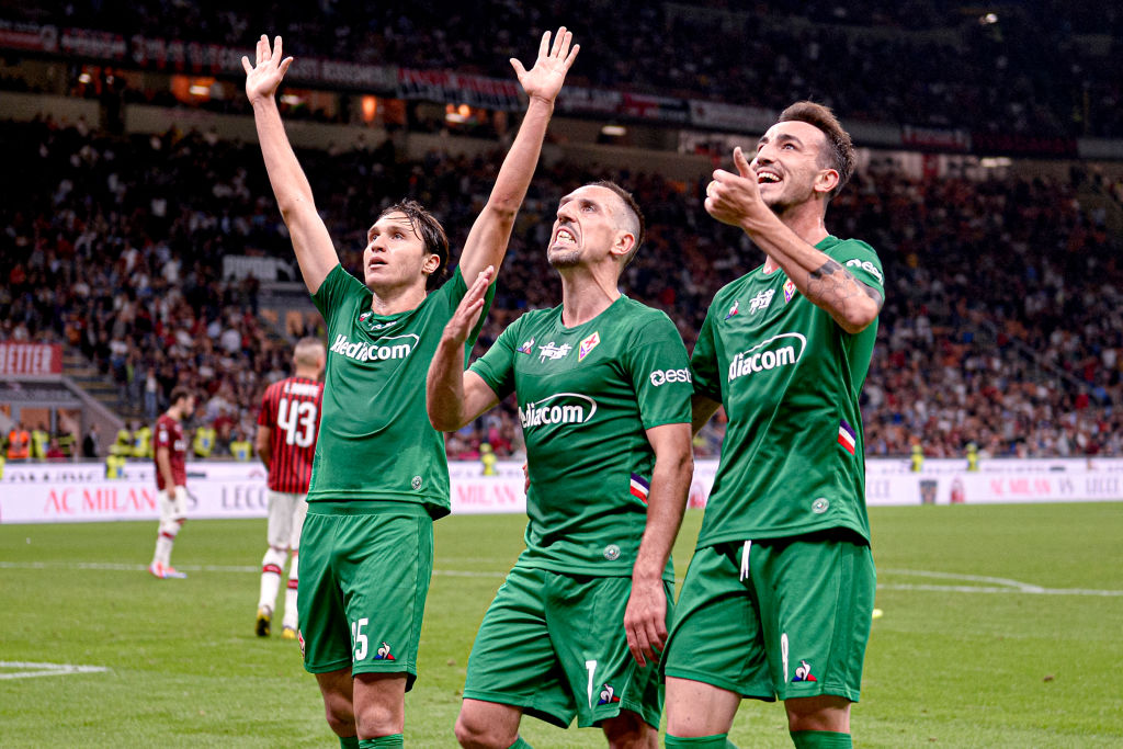 Frank Ribery receives standing ovation from AC Milan fans after a splendid performance at San Siro