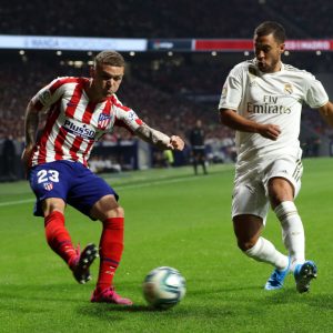 Kieran Trippier outperforms Eden Hazard in the first Madrid derby of season