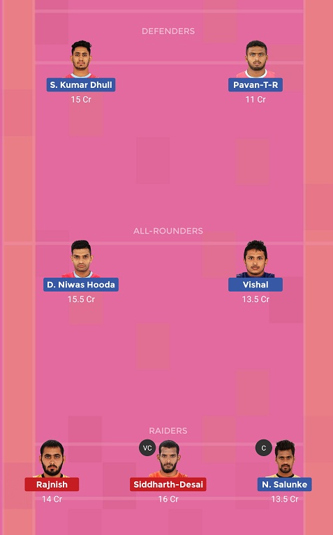 JAI vs HYD Dream11