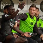 Sadio Mane replies to James Milner's hilarious post on forward's rift between Salah against Burnley