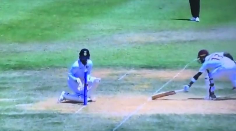Virat Kohli run-out vs West Indies: Watch Indian captain's pinpoint throw finds Shamarh Brooks short of his crease