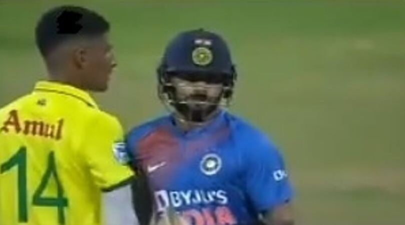 Virat Kohli handed one demerit point for inappropriate shoulder contact with Beuran Hendricks