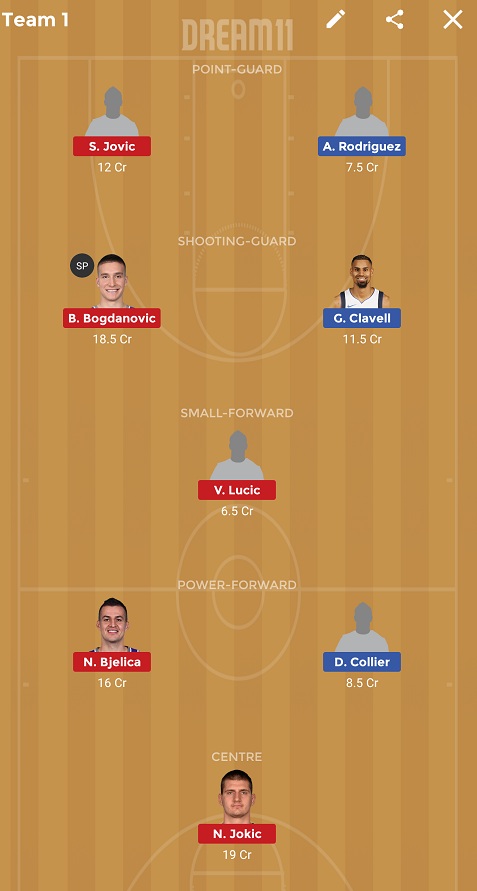 PUR vs SER Dream11