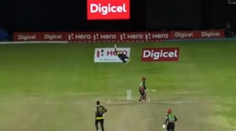 WATCH: Glenn Phillips grabs spectacular one-handed stunner to dismiss Devon Thomas in CPL 2019