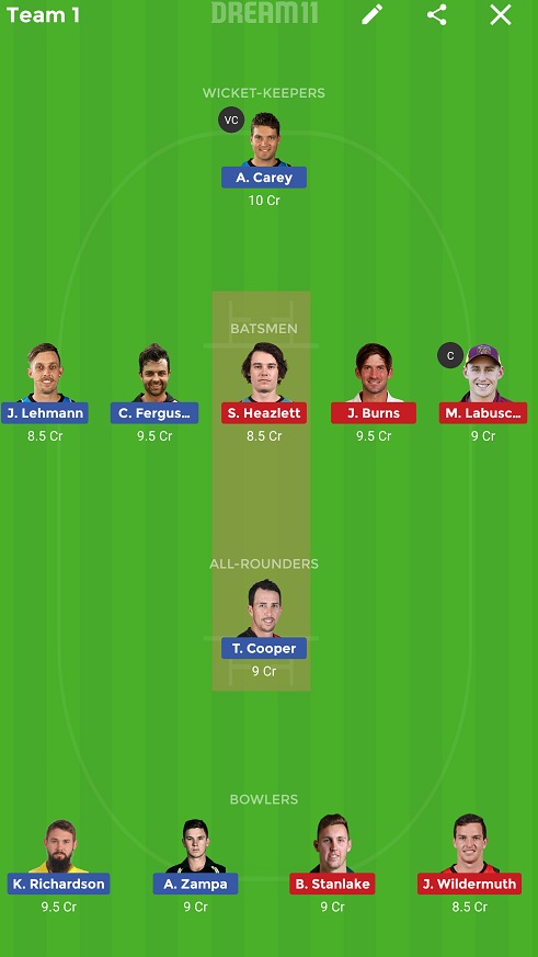 SAU vs QUN Dream11
