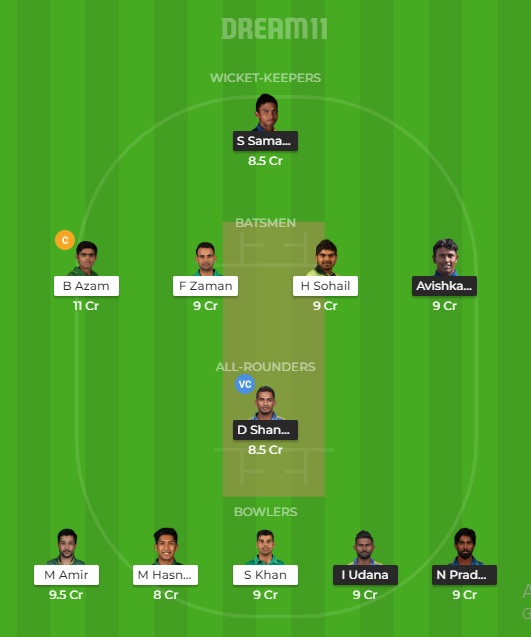 SL vs PAK Dream11 Team Prediction: Sri Lanka vs Pakistan 1st ODI Best Dream 11 Team