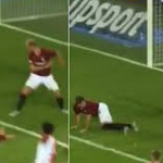 Watch: Sparta Prague’s Michal Sacek conceded a hilarious own goal with his backside vs Slavia Prague