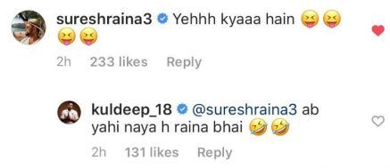 Kuldeep Yadav trolled by Jasprit Bumrah, Suresh Raina and Yuzvendra Chahal on Instagram