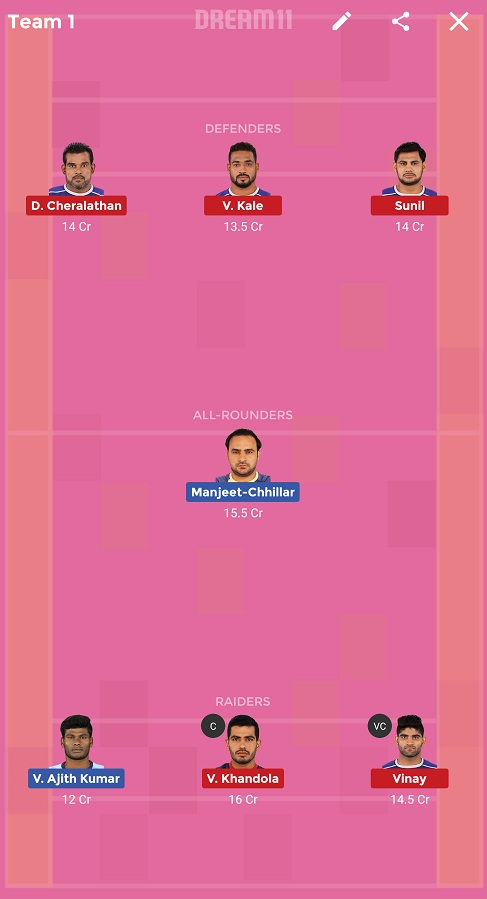 TAM vs HAR Dream11