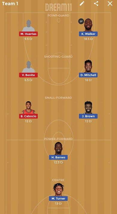 USA vs BRA Dream11
