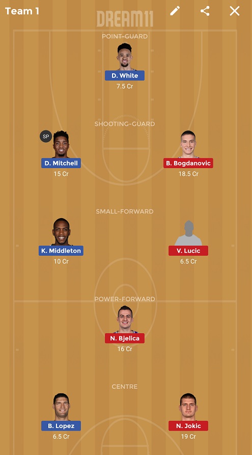 USA vs SER Dream11
