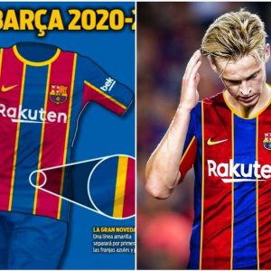 Barcelona's home kit for 2020/21 season is leaked