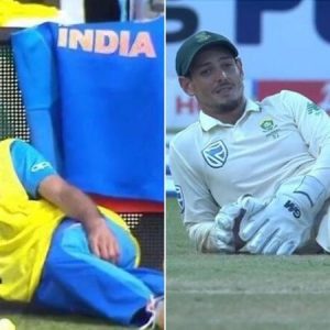 Yuzvendra Chahal posts hilarious tweet on Quinton de Kock imitating his post in Visakhapatnam Test