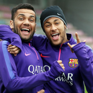 Dani Alves hits out at Neymar; says he has the sensibility of a child
