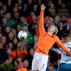 Matthijs De Ligt made two blunders in 10 seconds for Netherlands vs Northern Ireland