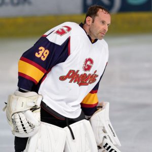 Petr Cech wins man of the match award on his ice hockey debut