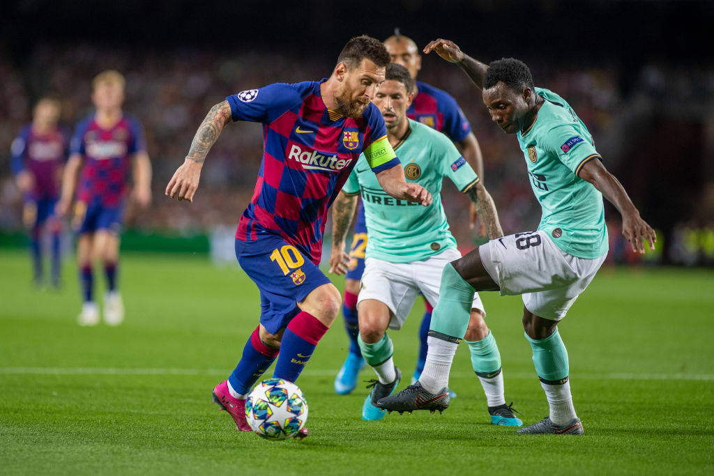 Lionel Messi's scintillating run to set up Luis Suarez for the second goal is world-class