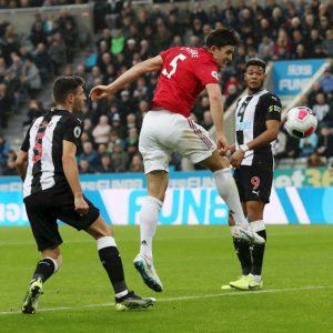 Harry Maguire misses absolute sitter against Newcastle United in Premier League game