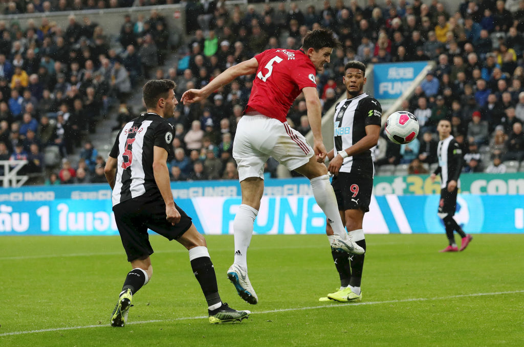 Harry Maguire misses absolute sitter against Newcastle United in Premier League game