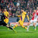 Lionel Messi misses an open goal against Slavia Prague in a rare occurence