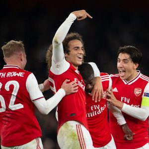 Watch: Nicolas Pepe’s phenomenal twin goals from free kicks help win the match for Arsenal vs Vitoria