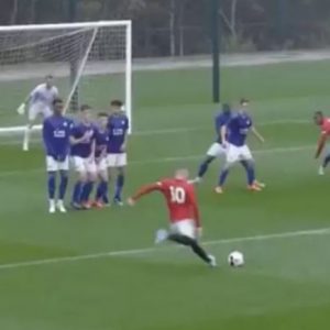 Man United fans rave about 17-year-old whose game play shadows Wayne Rooney