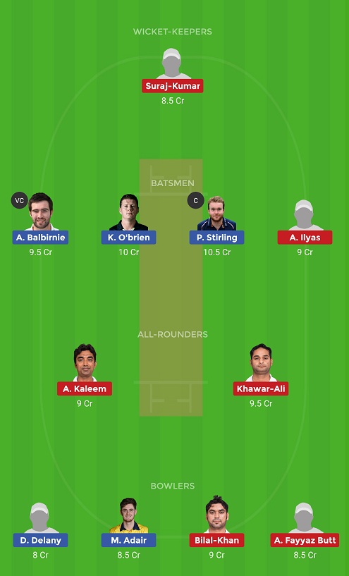 IRE vs PMN Dream11