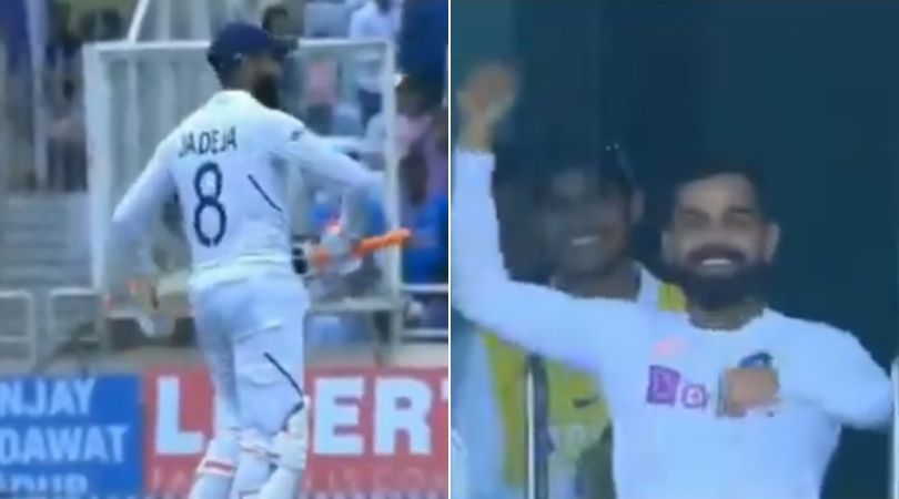 WATCH: Virat Kohli joins Ravindra Jadeja in sword celebration post Jadeja's 13th Test half-century