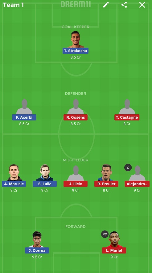 LAZ vs ATN Dream11