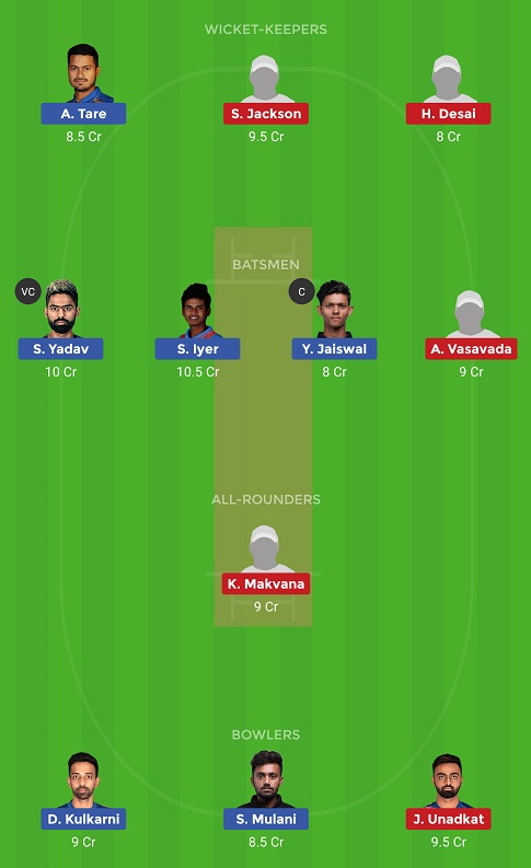 MUM vs SAU Dream11