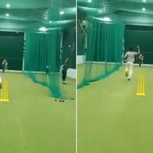 WATCH: Sreesanth dismisses Sachin Baby in nets