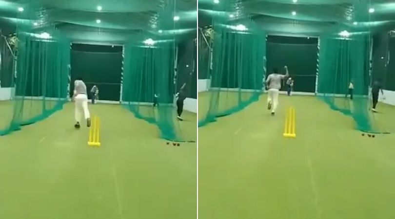 WATCH: Sreesanth dismisses Sachin Baby in nets