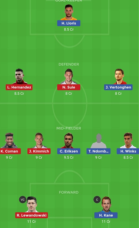 TOT vs BAY Dream11