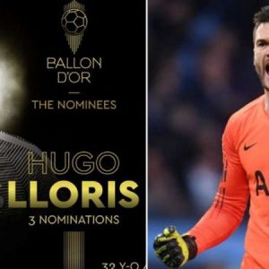 Hugo Lloris' shock entry into Ballon D'or 30-men final list along with Messi, Ronaldo and Van Dijk