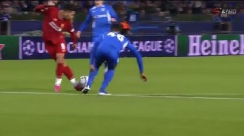 Roberto Firmino almost makes assist of the season against Genk in Champions League