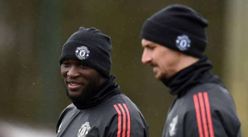 Man Utd News Zlatan Ibrahimovic mocks Romelu Lukaku’s first touch