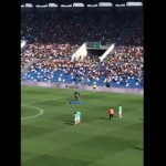 WATCH : Man Lands On The Pitch In A Parachute During Inter Milan’s Encounter in Serie A