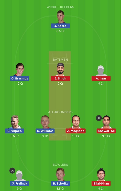 NAM vs OMN Dream11