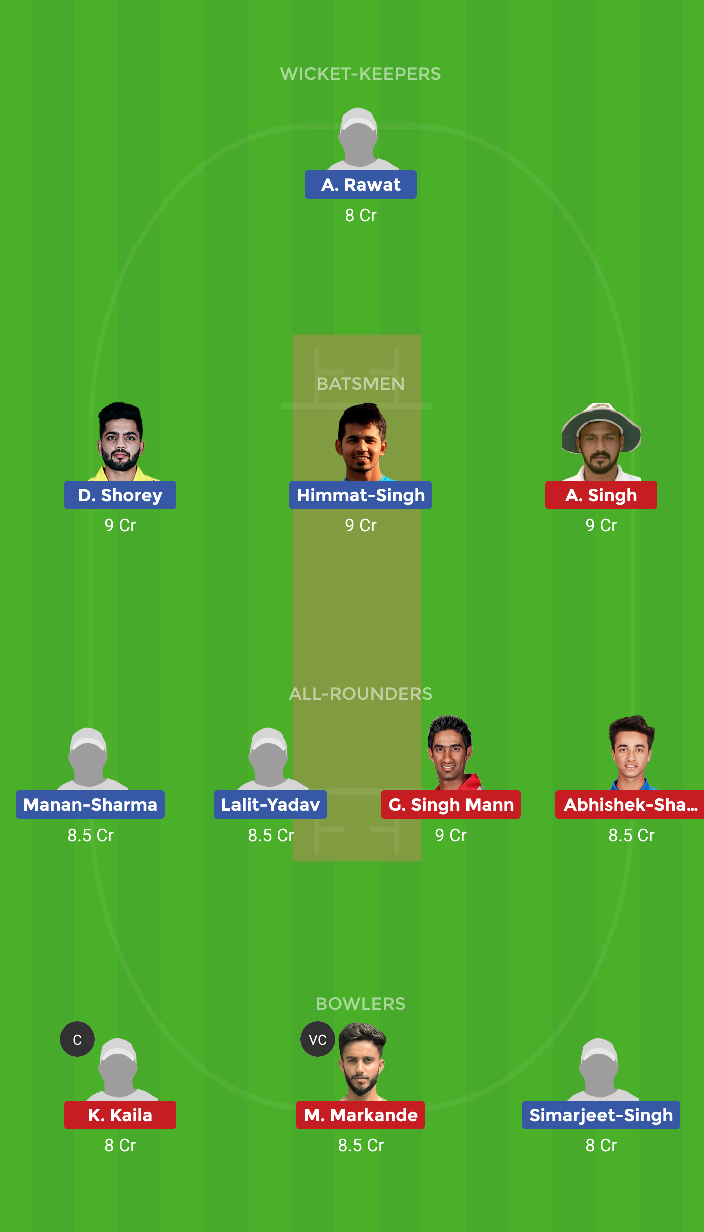 DEL Vs PUN Dream 11 Team Prediction