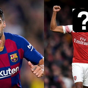 Barcelona identify Arsenal star as Luis Suarez’s replacement