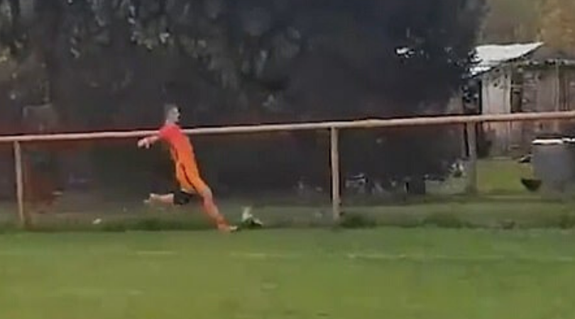 Croatian footballer kicks and kills a chicken in a bizarre incident during a match