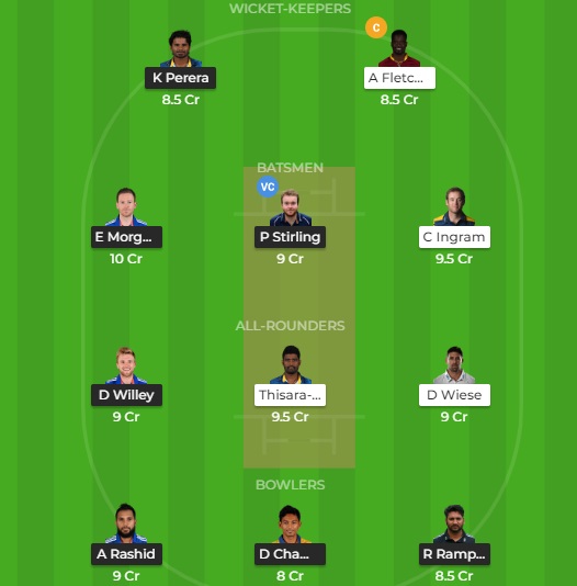 DEB vs BAT Dream11