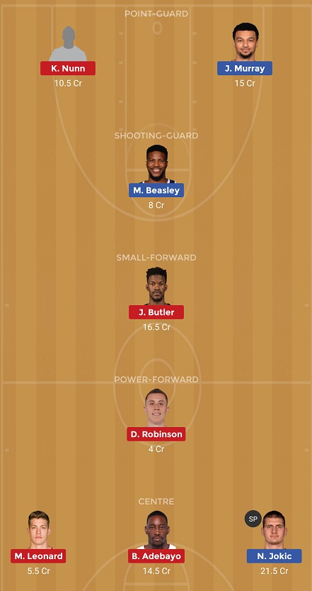 DEN vs MIA Dream11