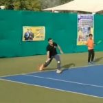 WATCH: MS Dhoni plays tennis tournament in Ranchi