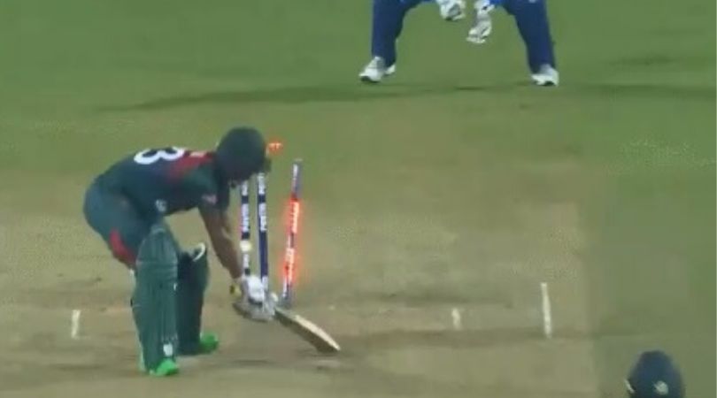 WATCH: Shivam Dube's pinpoint yorker dismisses Mohammad Naim in Nagpur T20I