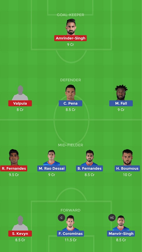 FCG vs MCFC Dream11