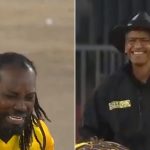 WATCH: Chris Gayle appeals hilariously to make umpire laugh in MSL 2019
