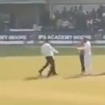 WATCH: Invader crosses boundary to meet Virat Kohli in Indore Test