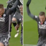 Jamie Vardy mocks Crystal Palace with Eagle dance after scoring in Leicester’s win